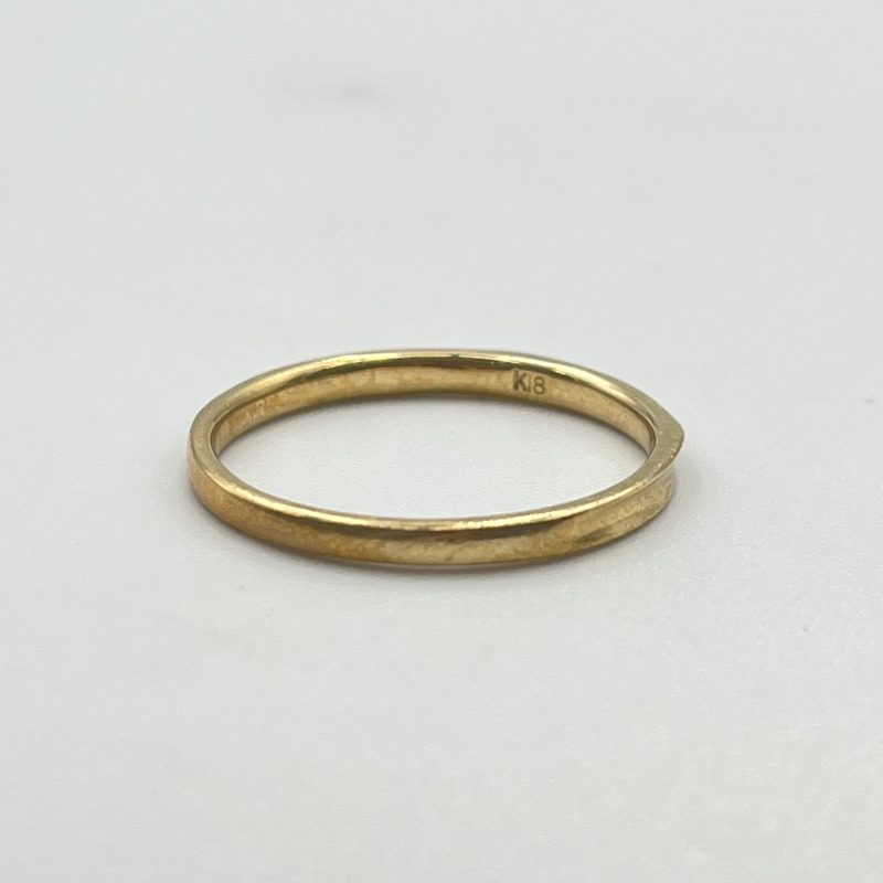 18金（K18）リング｜前橋市若宮町