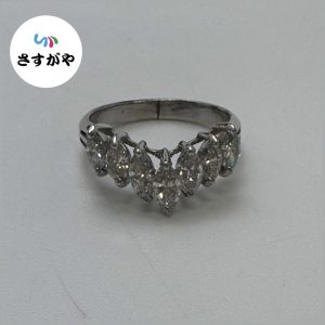 Pt900　ダイヤ　リング