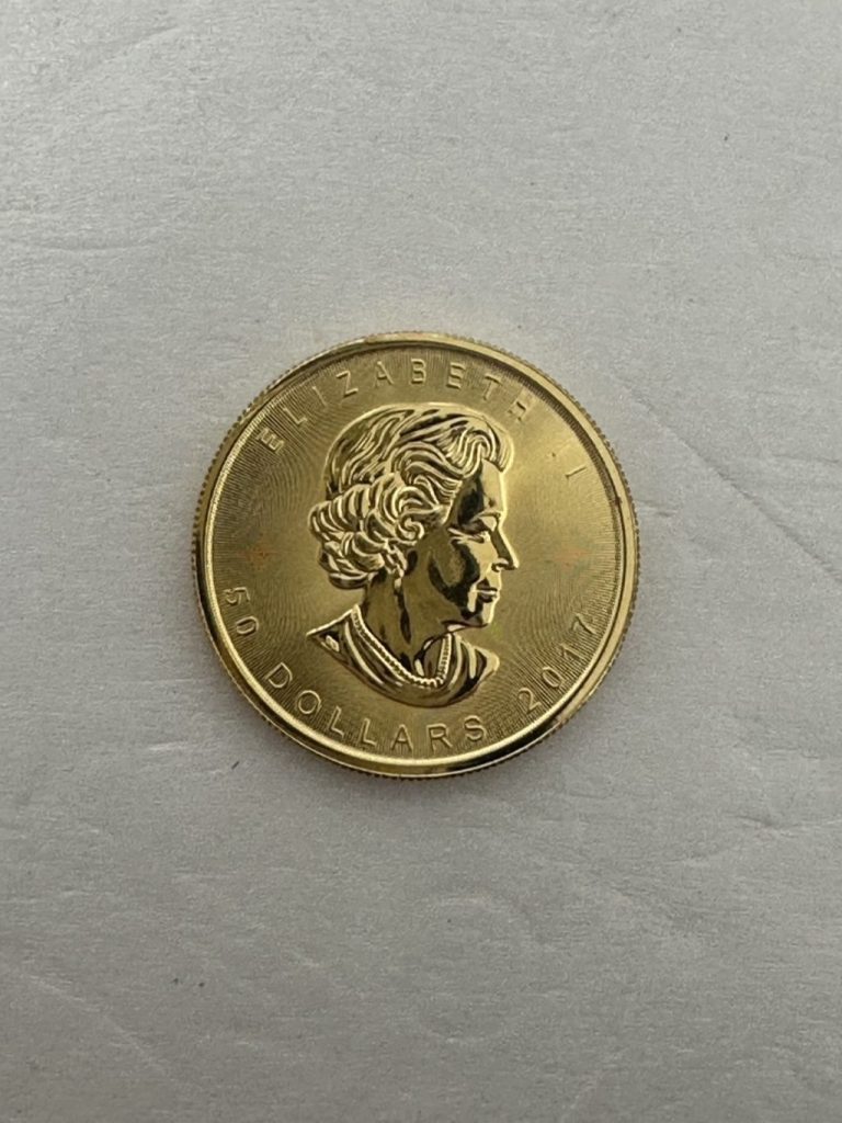 K24 メイプルリーフ金貨