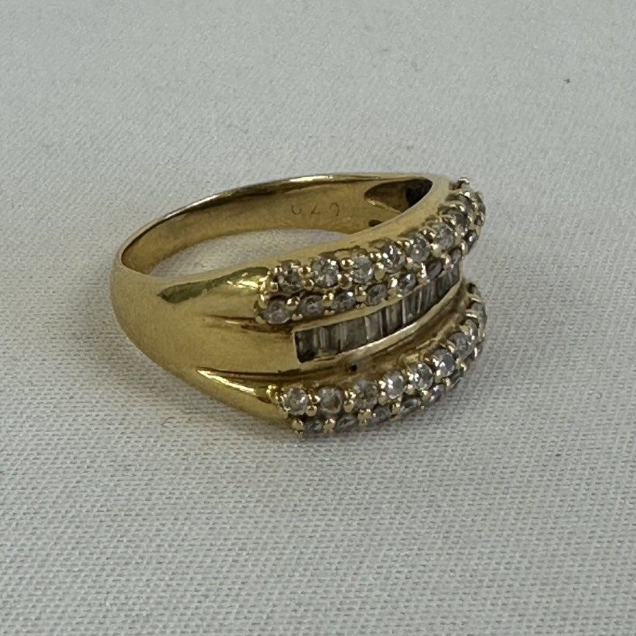 K18 ダイヤ リング