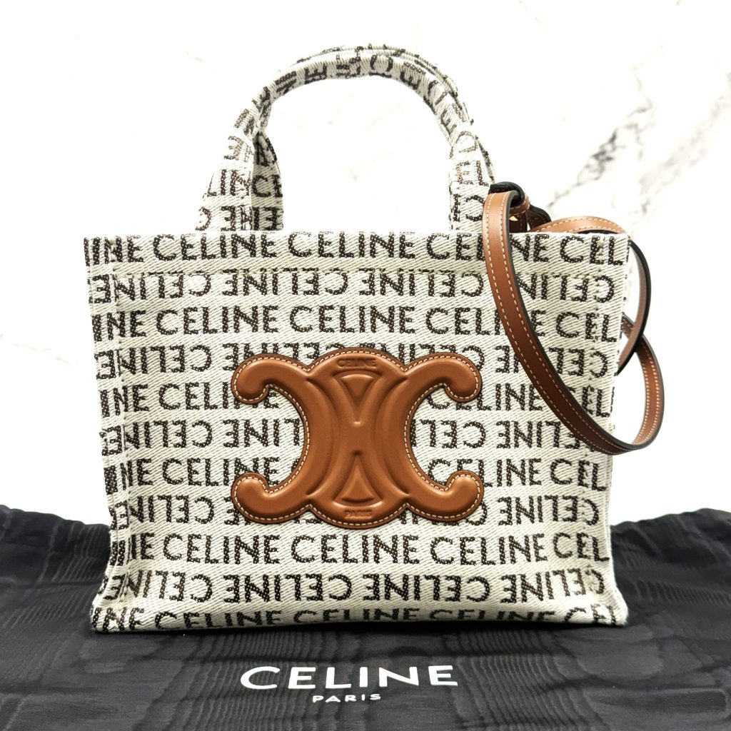 セリーヌ (CELINE) スモール カバタイス トリオンフ ショルダー ハンド 