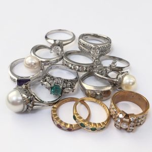 K18 / K18WG / Pt900 / Pm850 / リング