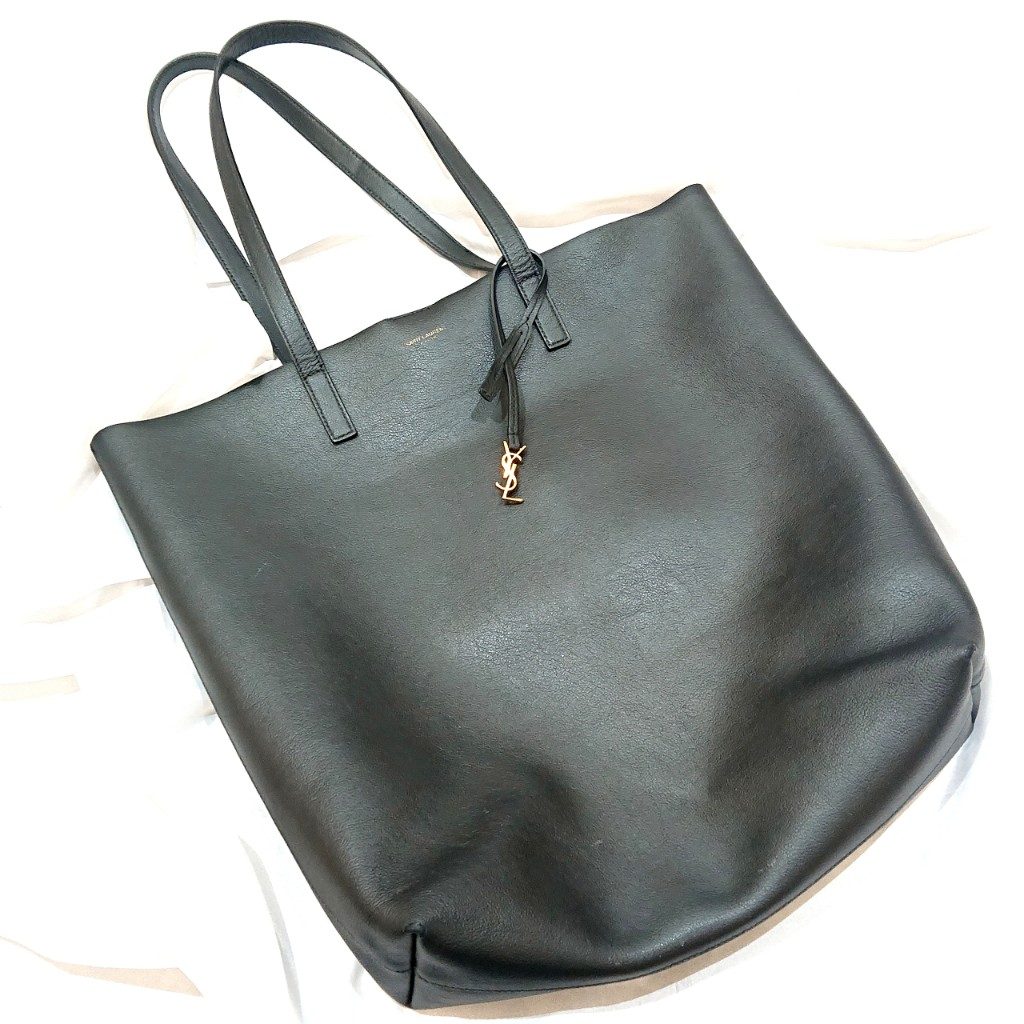 YVES SAINT  LAURENT イヴ・サンローラン ノースサウス トートバッグ