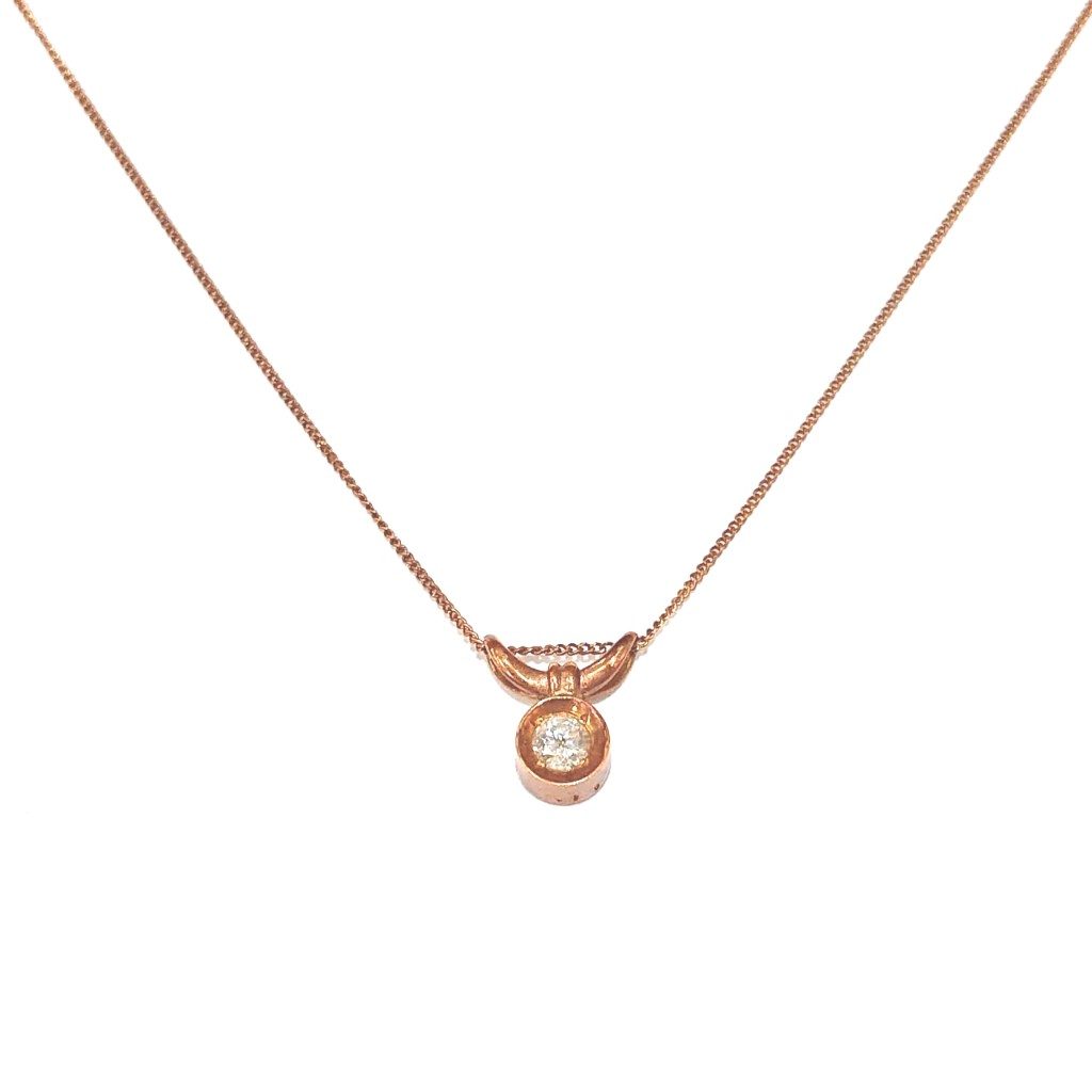 K18 ダイヤモンド ネックレス