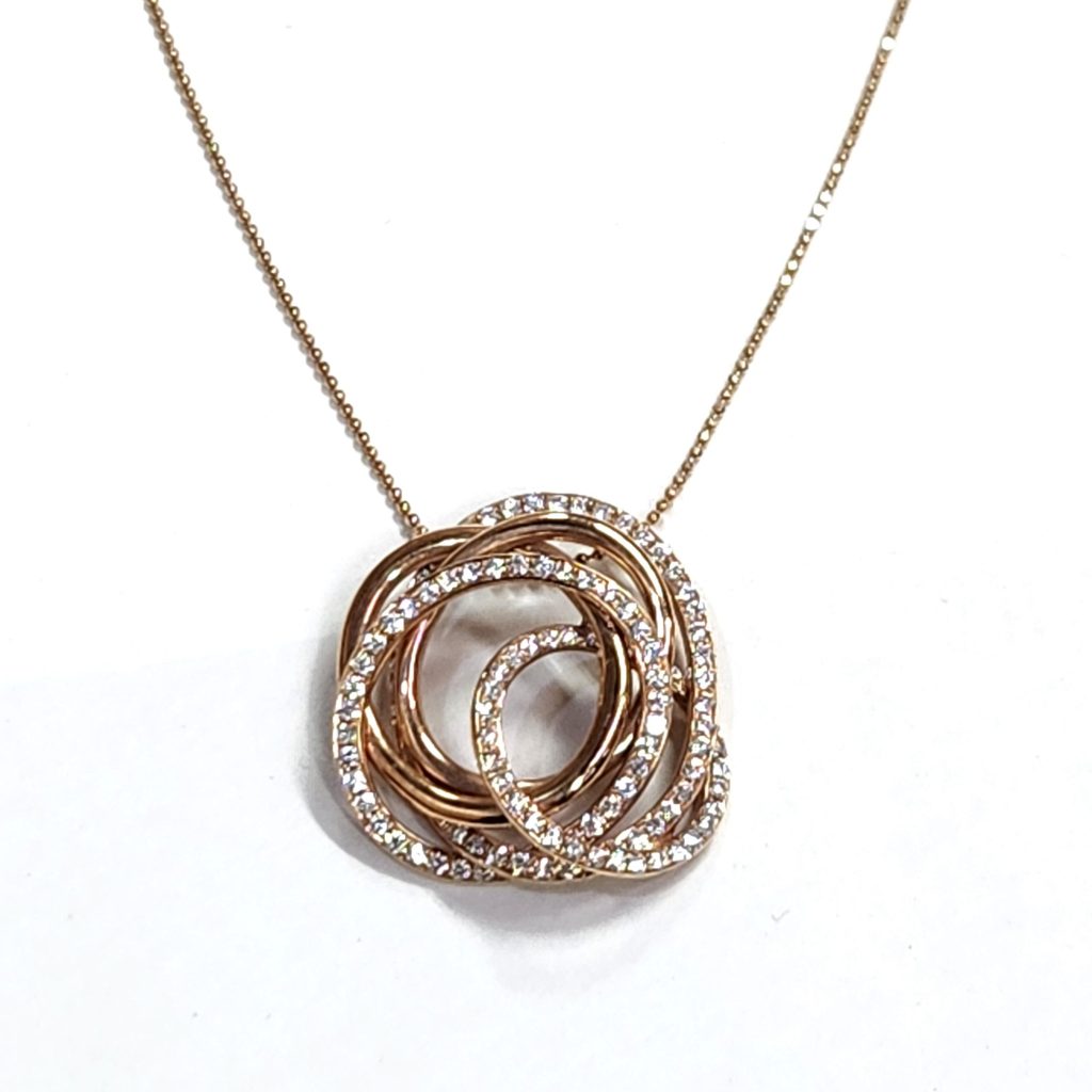 18金 (K18) ネックレス ダイヤモンド ゴールド 貴金属 宝飾品 | 根室市西浜町