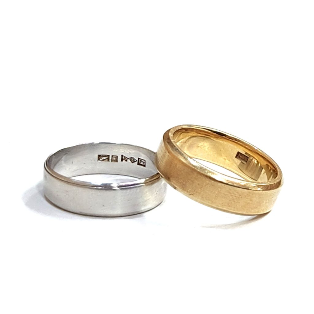 プラチナ900 (Pt900) 18金 (K18) リング 2点 ゴールド 貴金属  | 根室市明治町