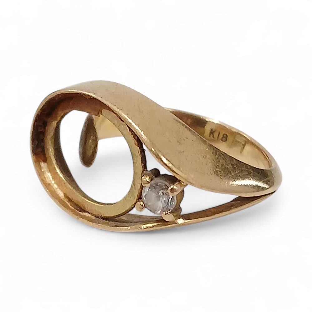 【K18 リング】貴金属・アクセサリー・指輪