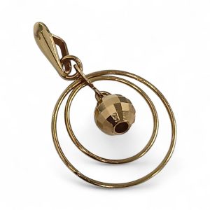 【K18 ネックレストップ】貴金属・アクセサリー