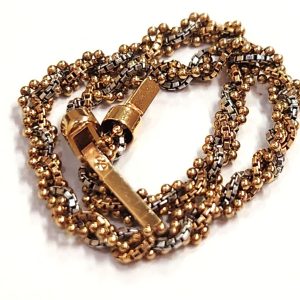 18金 (K18) プラチナ (Pt850) ブレスレッド コンビ 貴金属 ゴールド 高価買取 | 根室市駒場町