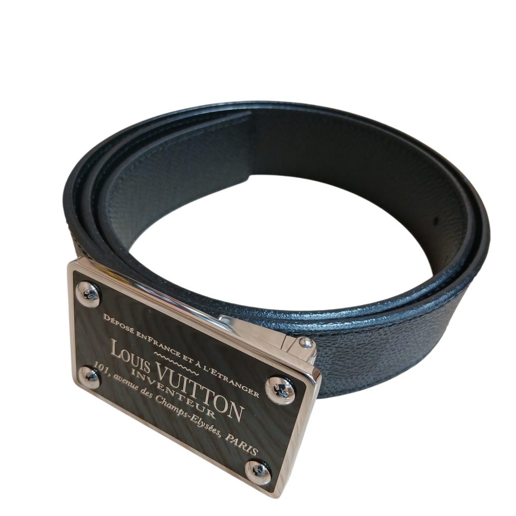 Louis Vuitton (ルイヴィトン) ダミエ グラフィットサンチュール ベルト