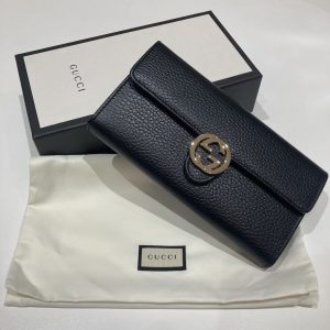 GUCCI / インターロッキングG / 長財布