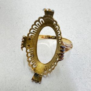 K18 / 指輪 / リング / 石取れ / 金