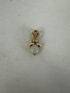 K18 オパール ダイヤモンド ペンダントトップ