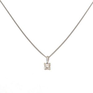 Pt900 ダイヤモンド ネックレス