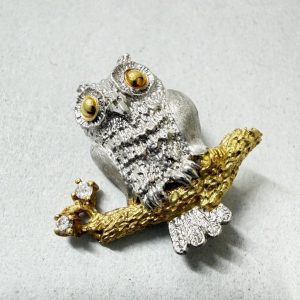 K18 / Pt900 / ブローチ / 金 / プラチナ / 貴金属