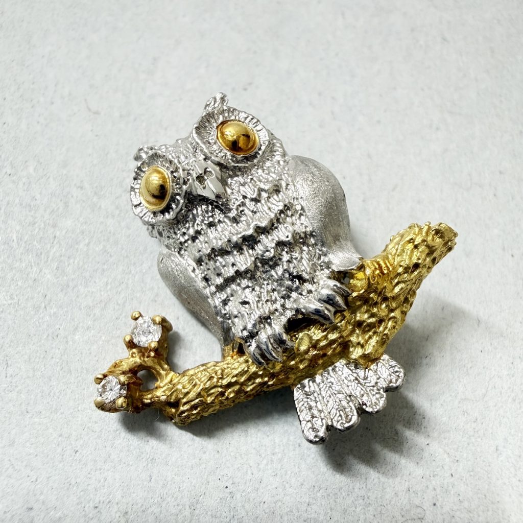 K18 / Pt900 / ブローチ / 金 / プラチナ / 貴金属