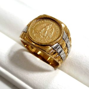 K18 18金 750 Pt900 プラチナ コンビ リング 指輪 アクセサリー