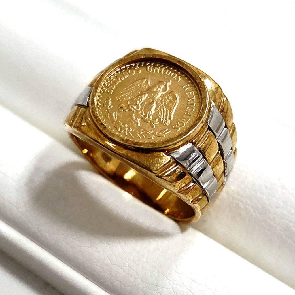 K18 18金 750 Pt900 プラチナ コンビ リング 指輪 アクセサリー