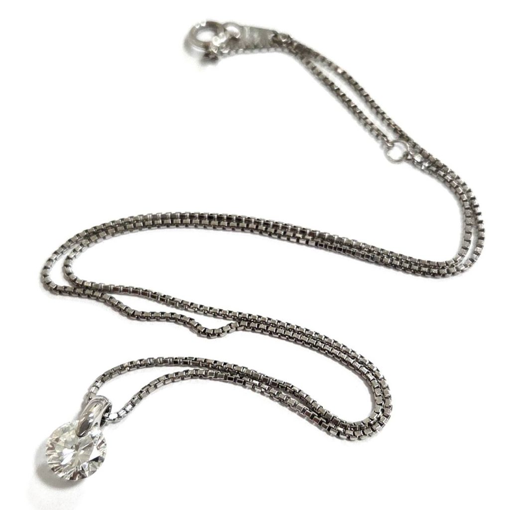 Pt900 ダイヤモンド プラチナネックレス アクセサリー