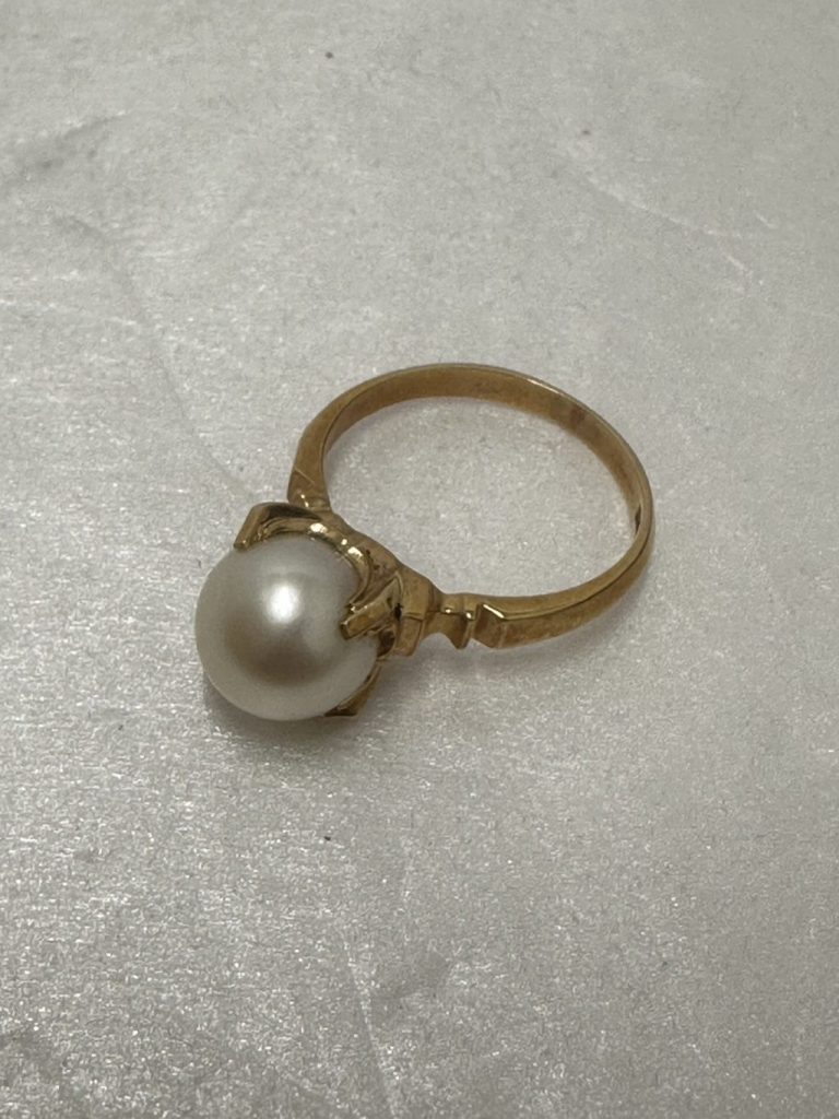 K18 パール リング
