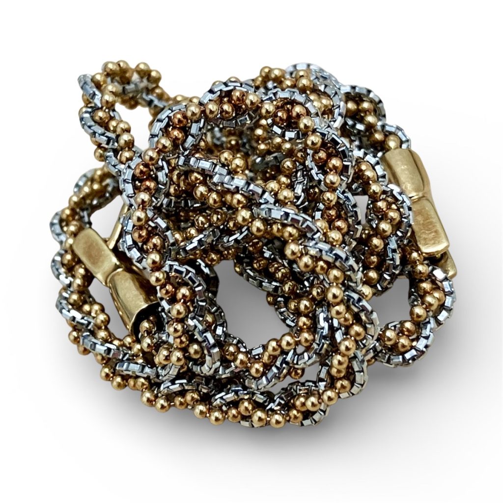 K18/Pt850ネックレス