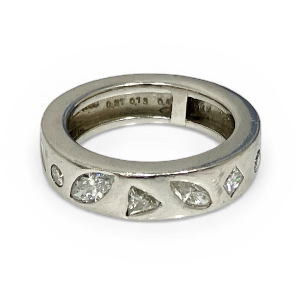 Pt900リング ダイヤモンド付き