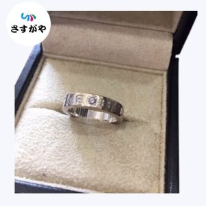 BVLGARI  ブルガリ・ブルガリ 1Pダイヤ リング