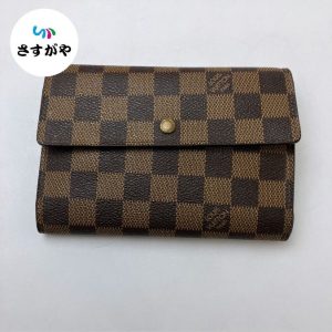 ルイ・ヴィトン ダミエ・エベヌ　ポルトトレゾール・エテュイ・パピエ