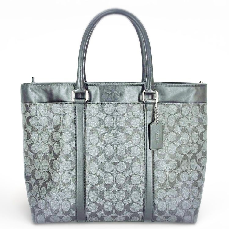 COACH シグネチャー トートバッグ ブラック