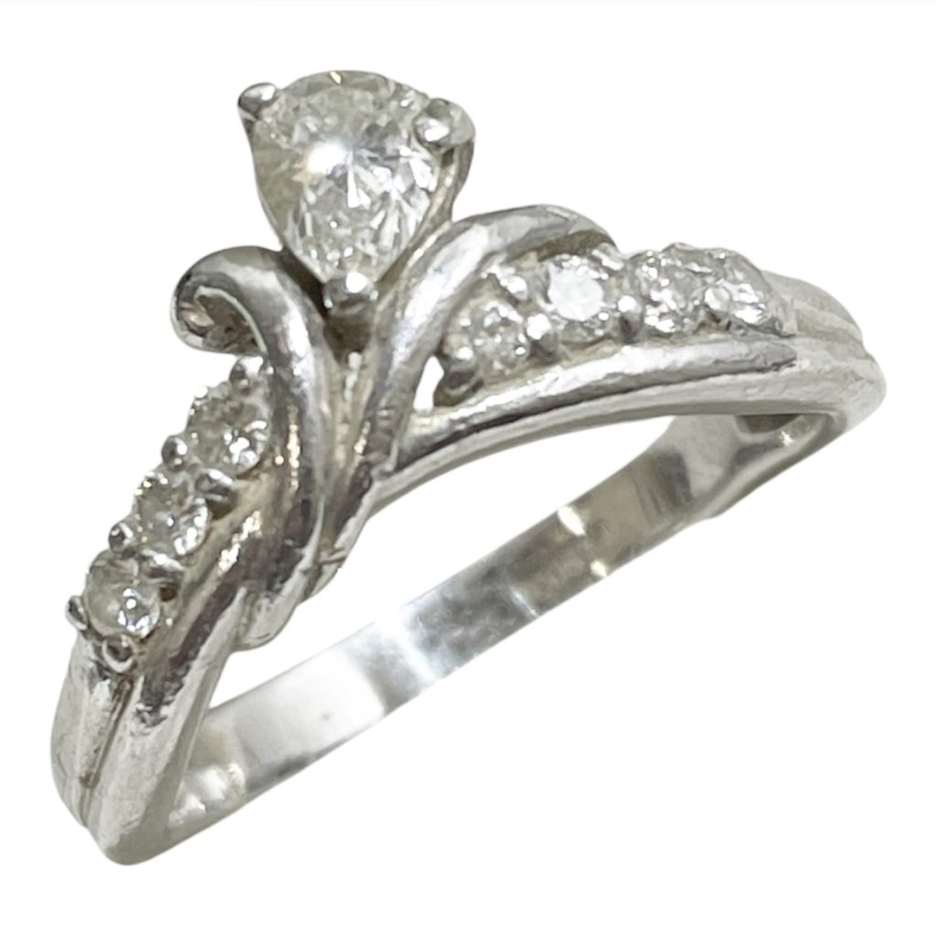 Pt900 プラチナ ダイヤモンド リング アクセサリー 買取 指輪 ジュエリー