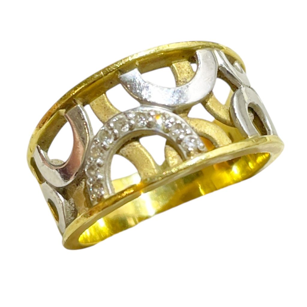 K18 Pt900 コンビリング アクセサリー 買取