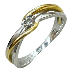 K18 Pt850 ダイヤ リング アクセサリー 買取
