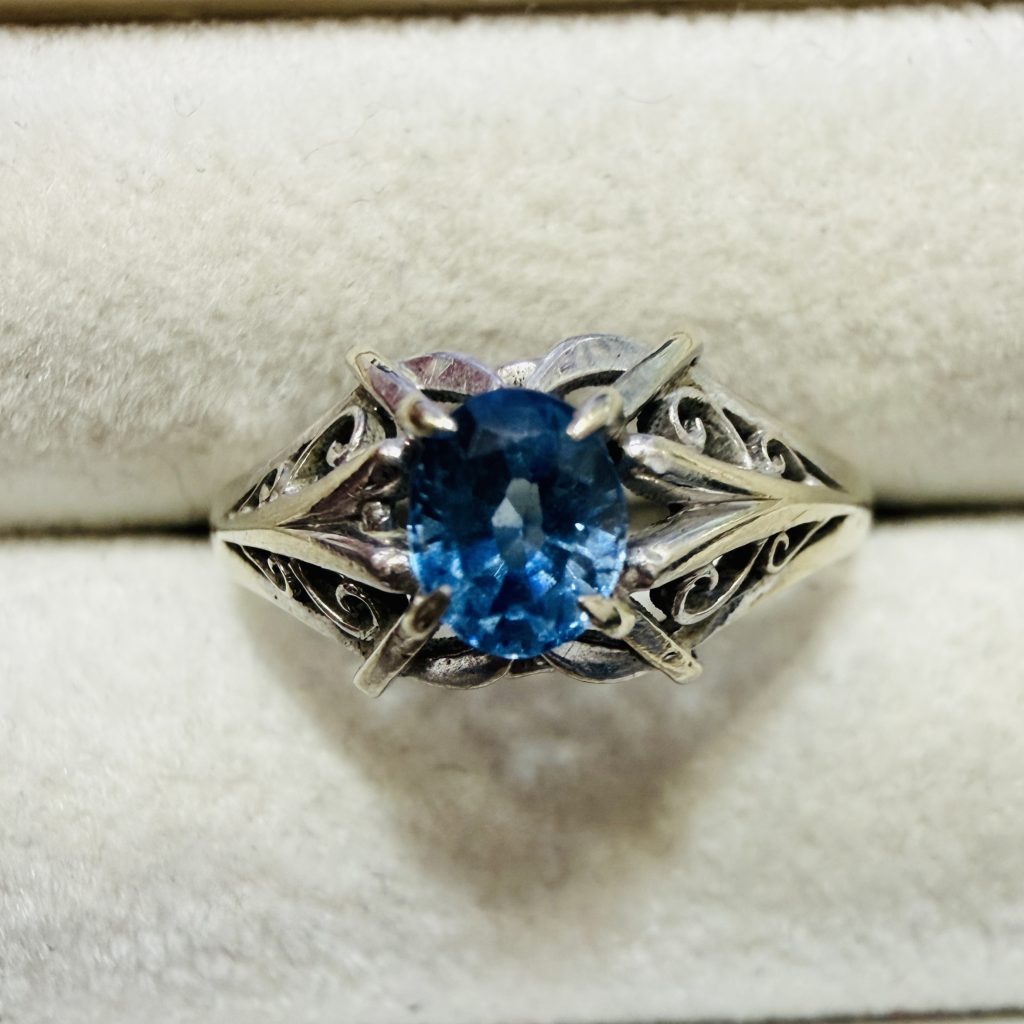 K14WG 14金ホワイトゴールド リング