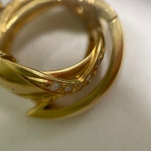 金の買取価格上昇中！ | K18メレダイヤ付きリングの買取| 我孫子市湖北台