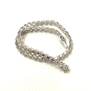 K18 (18金 750) ダイヤモンド テニスブレスレット ジュエリー アクセサリー