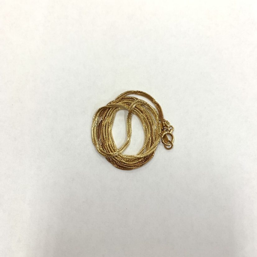 K18　18金　ネックレス