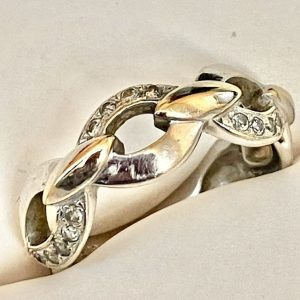 K18WG メレダイヤリング