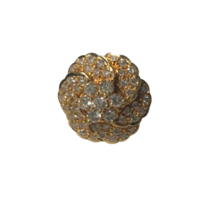 K18 750 ピアス ダイヤ付き