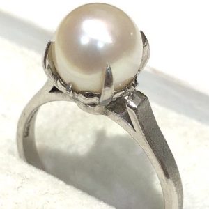 Pt900 パールリング