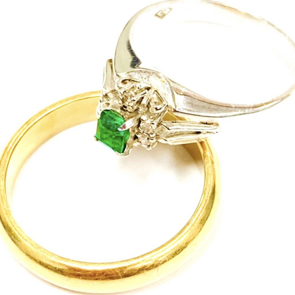 K18 Pt850 金プラチナリングおまとめ