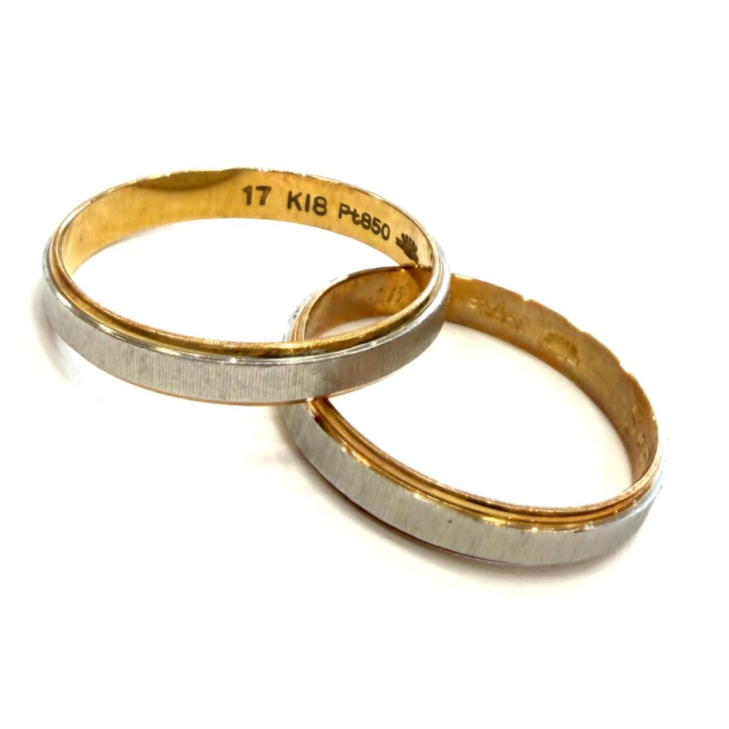 K18 PT900 リング