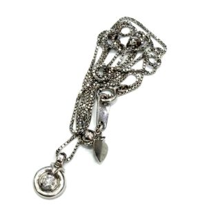 PT900 ダイヤモンド ネックレス