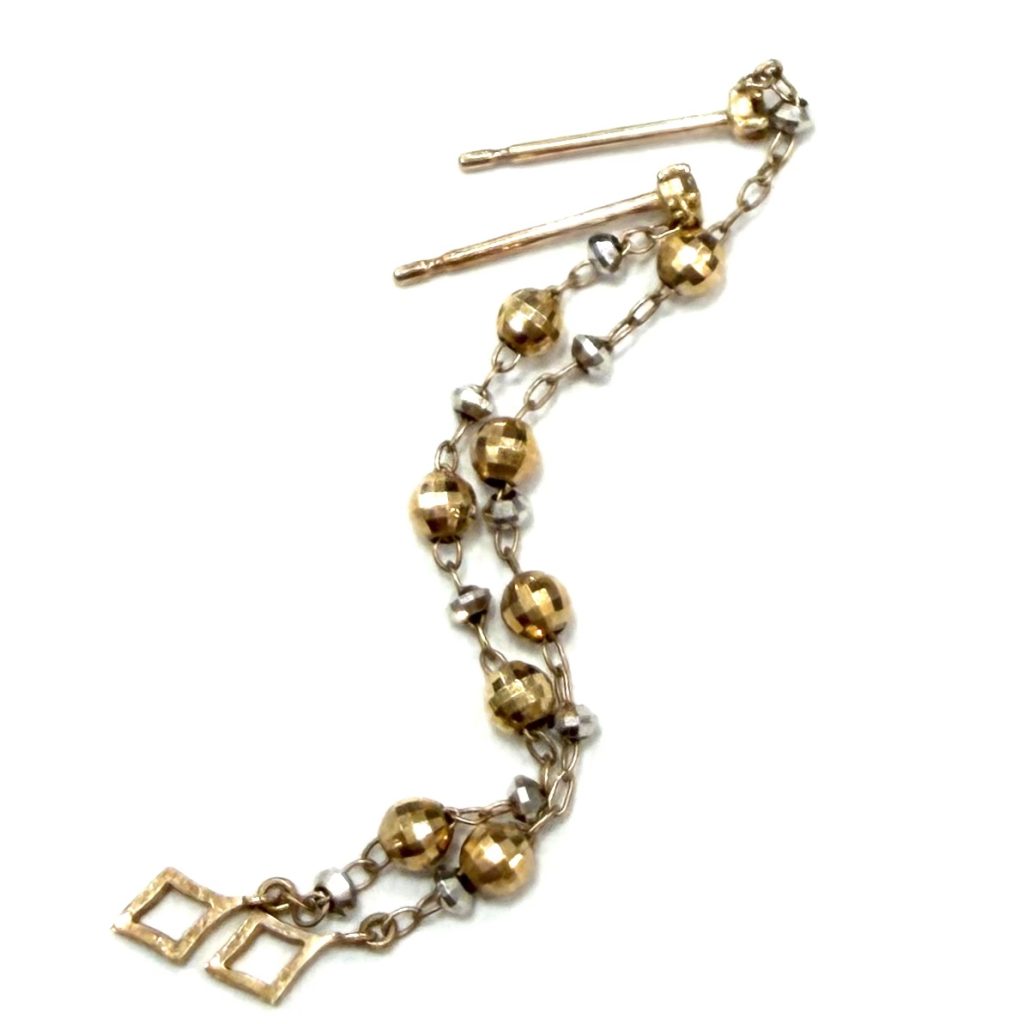 K18 PT900 イヤリング