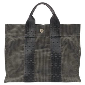 HERMES エルメス エールラインMM キャンバス グレー　札幌 東区 元町