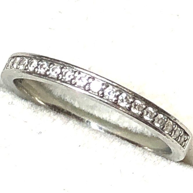 Pt950 プラチナ ダイヤモンド付き リング 指輪 アクセサリー