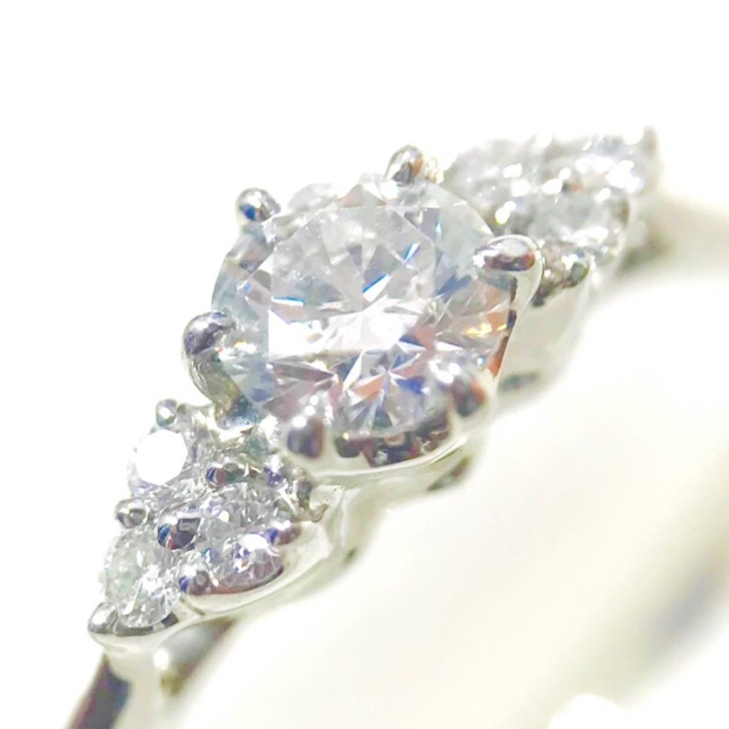 Pt950 ダイヤモンド プラチナジュエリーリング