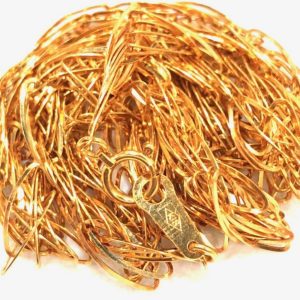 K18 ゴールドネックレス アクセサリー