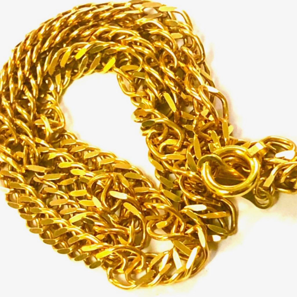 K18 ゴールドネックレス アクセサリー