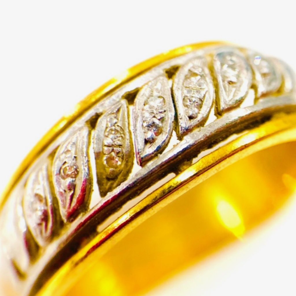 K18 Pt850 金プラチナコンビアクセサリー