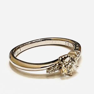 Pt850 プラチナ ダイヤ リング